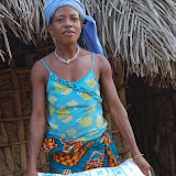  &ndash; This lady lives in a village along the road to Kabala and Nazareth House brought her some much needed salt. .......© 2007 NHA photos