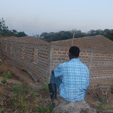  &ndash; Pa Foday Supervising the erection of the new school building for Nazareth House Apostolate. Latest pictures of construction of Nazareth House School, Kabala, taken on 20 January, 2008......© 2008 NHA photos