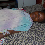  &ndash; January 30, 2008: Gladys, the wife and mother living in Aberdeen Bridge in recovery at hospital after surgery (surgical, hospital fees provided through Nazareth House Apostolate )......© 2008 NHA Photo