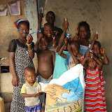  &ndash; Children holding up their goodies! Robarrie Village March 2008.....© 2008 NHA photos