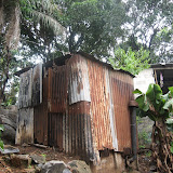  &ndash; typical metal sheeting home in Freetown, SL (James Mansaray, photography)