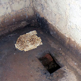  &ndash; the hole inside outhouse in Kabala (picture taken by V. Hicks)