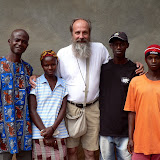  &ndash; Fr. Seraphim with teachers of Nazareth House Kabala School (picture taken by James Mansaray)