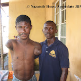  &ndash; Mohammed Kargbo and James Mansaray. James is the director of the House of Nazareth known as "St. Laurence House", Freetown, Sierra Leone. He and his family do the work of Nazareth while living as residence of prayer. (James Mansaray, photographer)