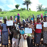  &ndash; The students thanking those who contributed the flip flops -- Sept 2007.......© 2007 NHA photos