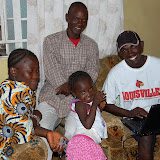  &ndash; Distribution of medications to family.......© 2007 NHA photos