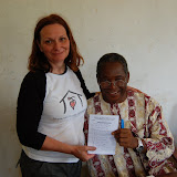  &ndash; receiving list of hospital needs.......© 2007 NHA photos