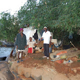  &ndash; James meets Mohamed and his son.......© 2007 NHA photos