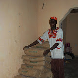  &ndash; gathering the concrete for the flooring and to cover walls of school…. © 2008 NHA Media Photos