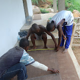  &ndash; Measuring at NHA Kabala School as of July 19, 2008...2008 Nazareth House Media Photos, July 2008