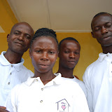  &ndash; NHA School teachers: Anthony, Lucy, Abubakkar and Musa. ...© 2008 Nazareth House Media, VAH photographer. September 17, 2008.