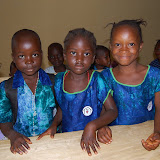  &ndash; Students begin first day in building of Kabala School...© 2008 September Nazareth House Apostolate Media, James B. Mansaray, photographer.