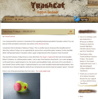 TrashCat Handmade Blog TrashCat Handmade Blog