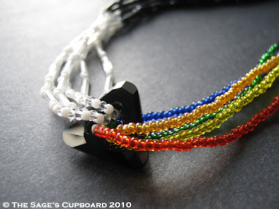 Dark Side Necklace by The Sage's Cupboard