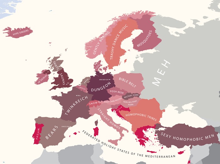 Europe According to Gay Men