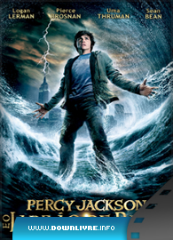 Capa Percy Jackson e o Ladrão de Raios Dublado