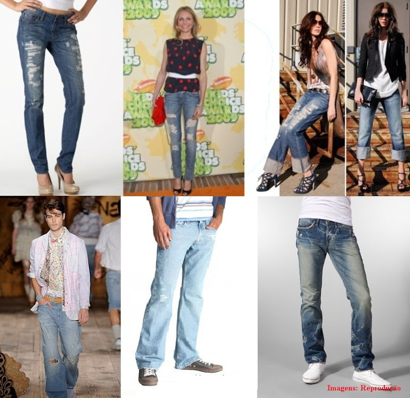Moda Verão 2010 - Calça Jeans roupas