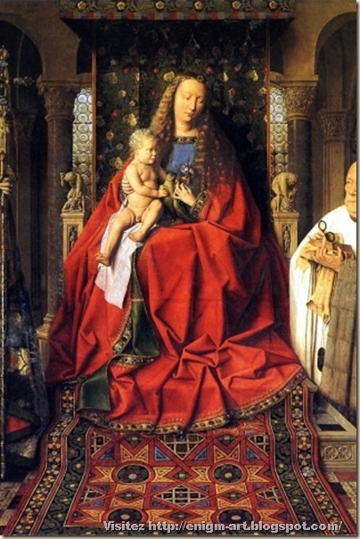  Jean Van Eyck, Madone au Chanoine Georges van der Paele, 1436