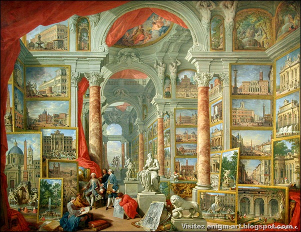 Giovanni Paolo Pannini, Galeries de la Rome Moderne Giovanni Paolo Pannini, Galeries de la Rome Moderne