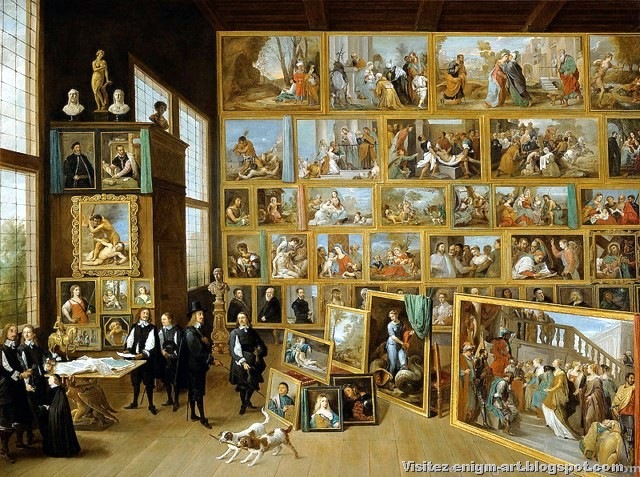 [David Teniers the Younger, The Archduke Leopold Wilhelm in his gallery in Brussels, 1651 [5].jpg]