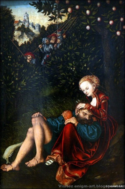 Lucas Cranach l'Ancien, Samson et Dalila