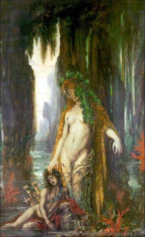 Gustave Moreau Le Poête et la Sirène