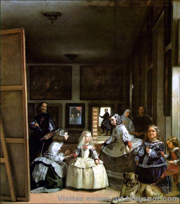 Velasquez, Les ménines, 1656-1657 Velasquez, Les ménines, 1656-1657
