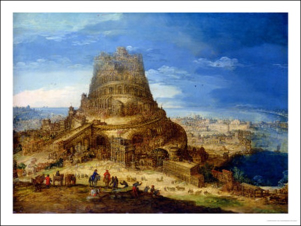 Hendrick Van Cleve, La Tour de Babel