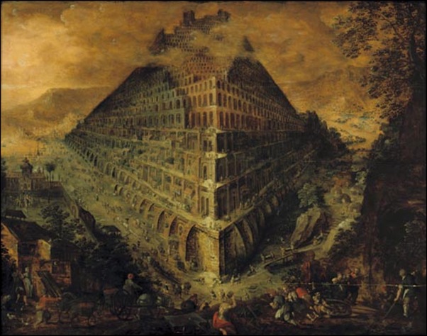 Lucas Walkenborch, La tour de Babel