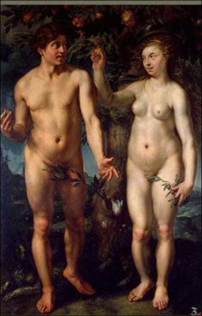 Goltzius, Adam et Eve