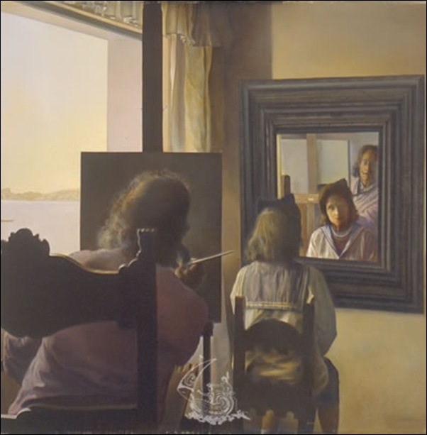 Dali, Peinture stéréoscopique 1976 Dali, Peinture stéréoscopique 1976
