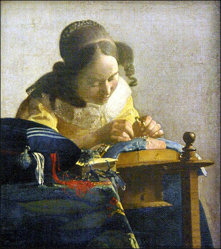 Vermeer, La dentellière