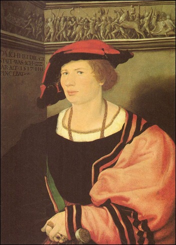 Holbein, Portrait d'homme