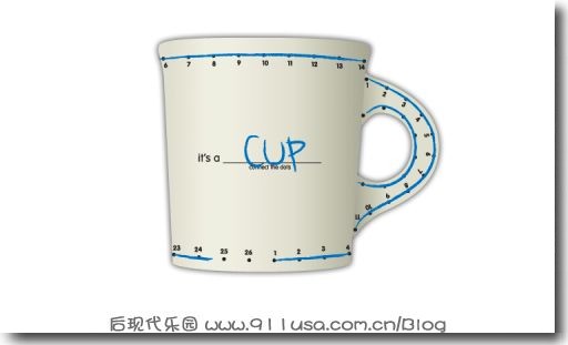 能书写的马克杯
