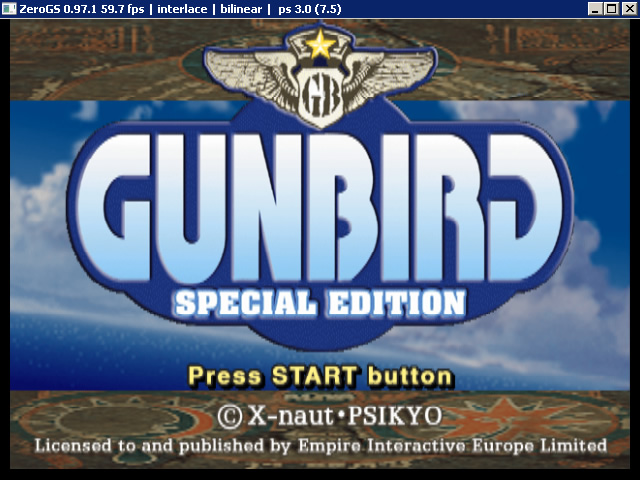 Gunbird_Special_Edition_PCSX2_Title