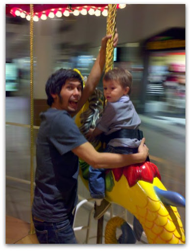 Post image for Micah and me riding the “neighs”