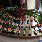 One of our numerous appetizer food stations
