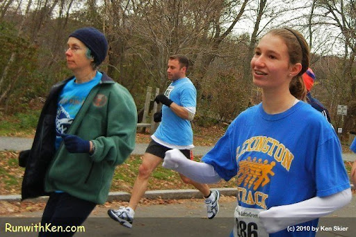 Runners at the 2010 Genesis Battlegreen Run in Lexington, MA. (see more race photos at runwithKen.com)