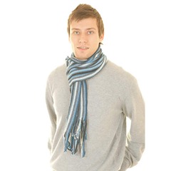 stripey scarf