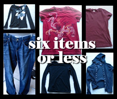 my six items