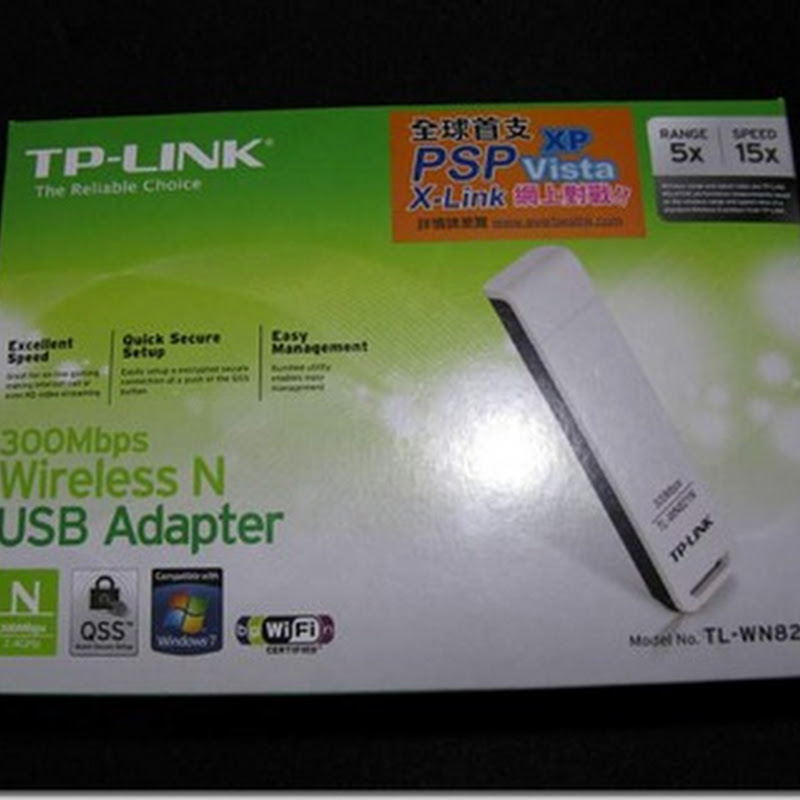 300Mbps Wireless N USB Adapter?! TP-Link TL-WN821N開箱