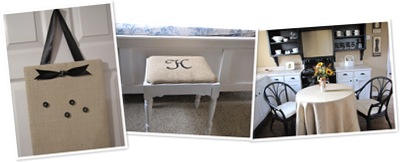 View burlap projects