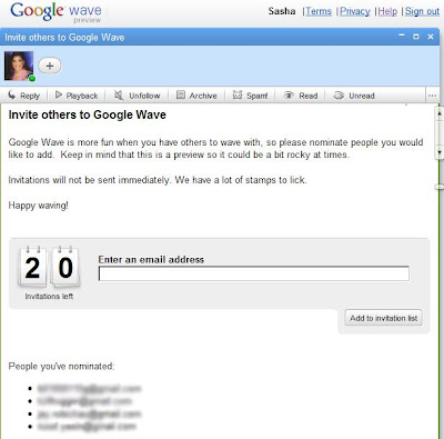 Google Wave Im Giving Away 20 Google Wave Invites