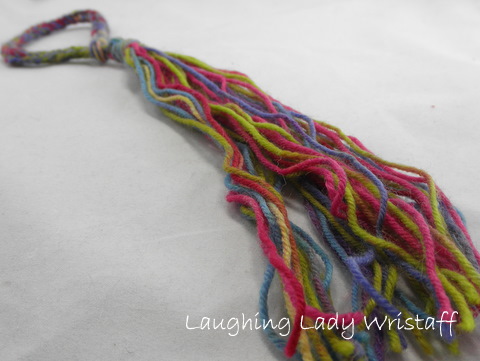 "Laughing Lady" Wristaff