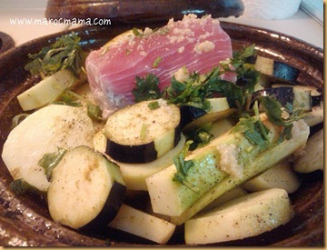  Tajine of Tuna and Shrimp