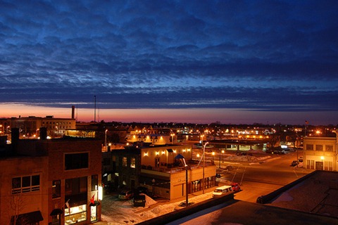Downtown Kenosha 3-6-08