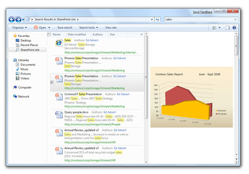 Windows 7 Search
