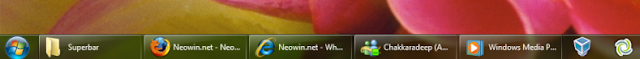 Windows 7 Superbar Screenshoots