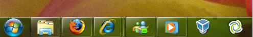 Windows 7 Superbar Screenshoots