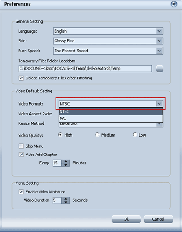 Burn DVD in Windows Media Player 12